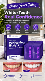 Teeth Whitening Strips (21pcs 1box)